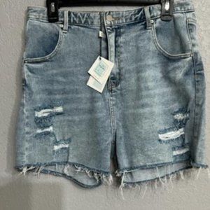 By Egreis Vilma Shorts Jean Ripped Size L